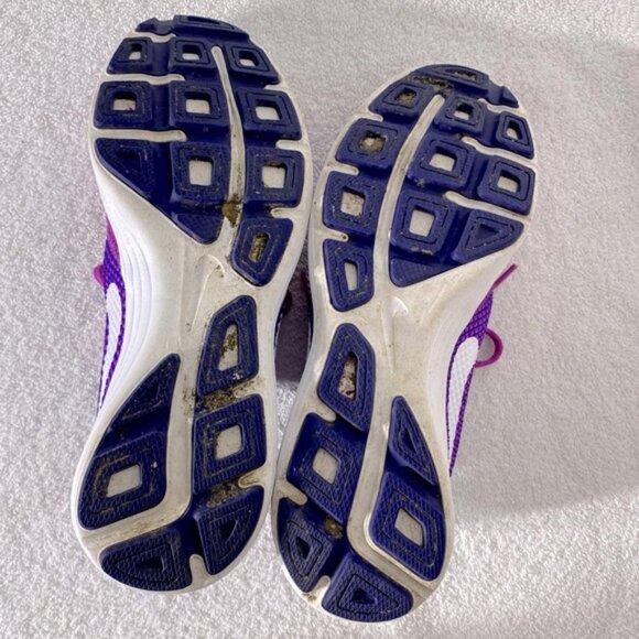 Nike Revolution 3 Purple Blue Lace Up Trainers Sneakers Runners 8 - Picture 5 of 12